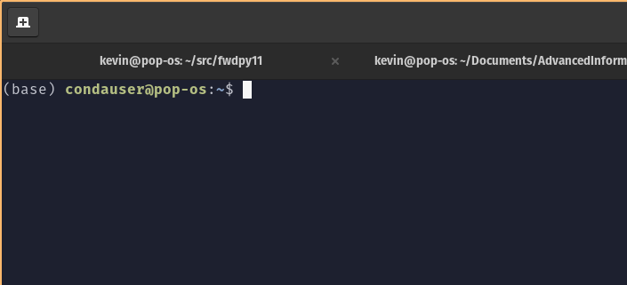 Successful conda install!